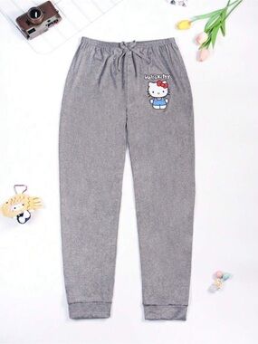 Hello Kitty Gray Lounge Joggers